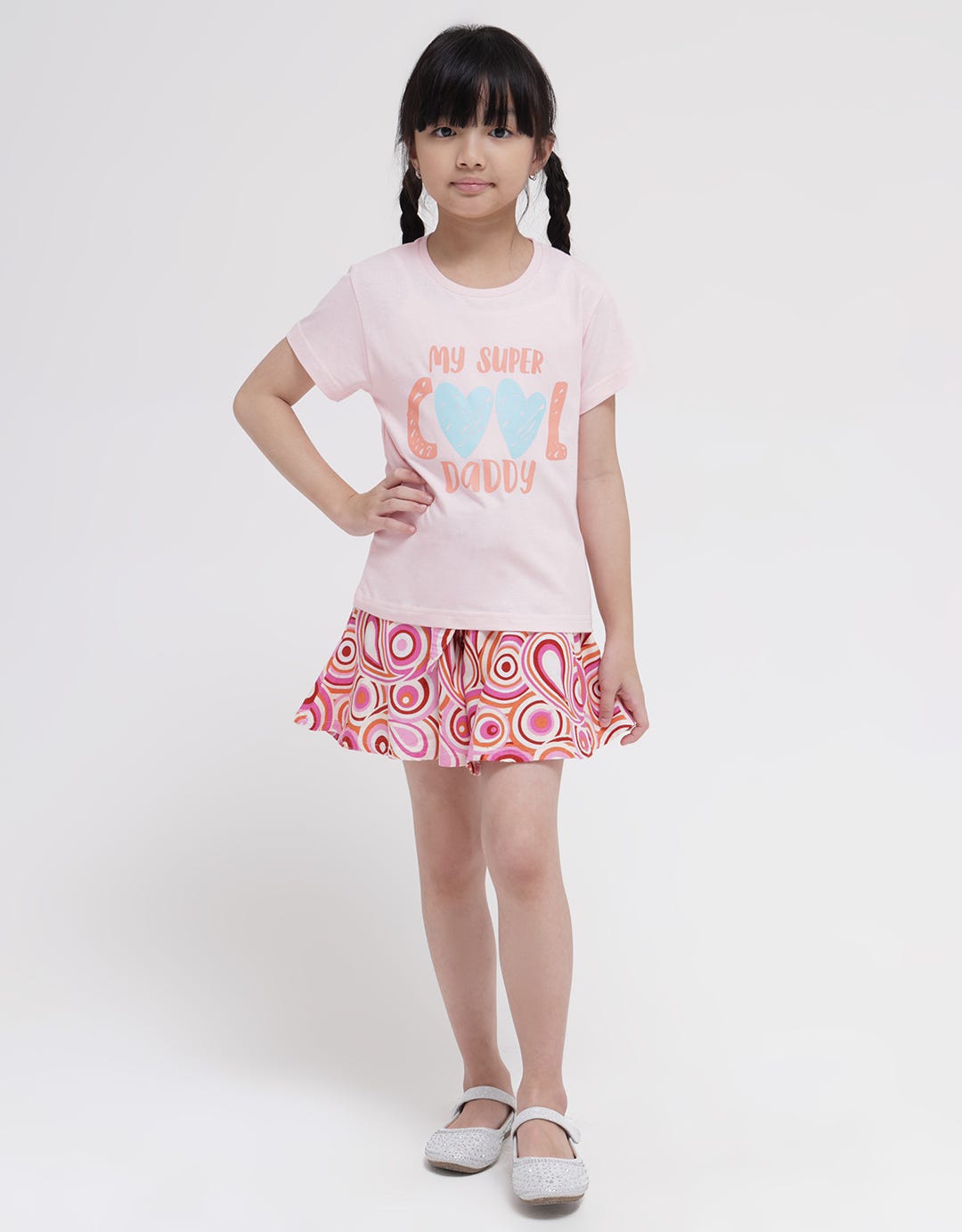 Little M Short Sleeve T-Shirt Print Cool Daddy