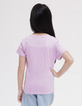 Little M Short Sleeve T-Shirt Print I Love Mom And Dad