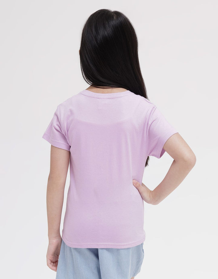 Little M Short Sleeve T-Shirt Print I Love Mom And Dad