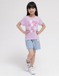 Little M Short Sleeve T-Shirt Print I Love Mom And Dad