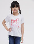Little M Short Sleeve T-Shirt Print Best Sister