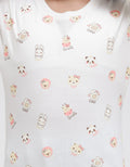 Little M Print Text Kaos Anak Perempuan