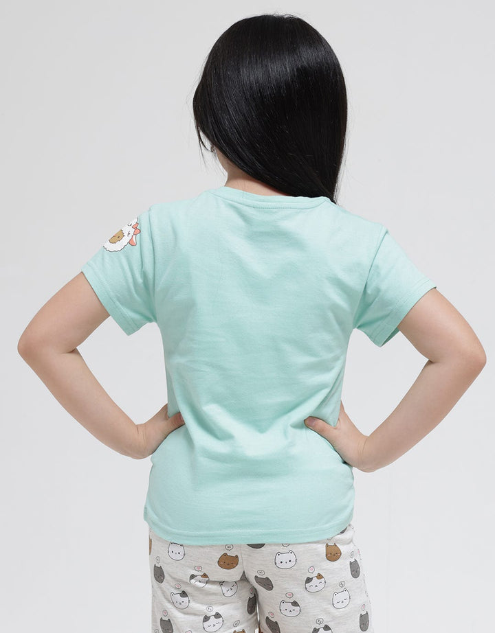 Little M L For Sheep Kaos Anak Perempuan