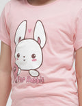 Little M R For Rabbit Kaos Anak Perempuan
