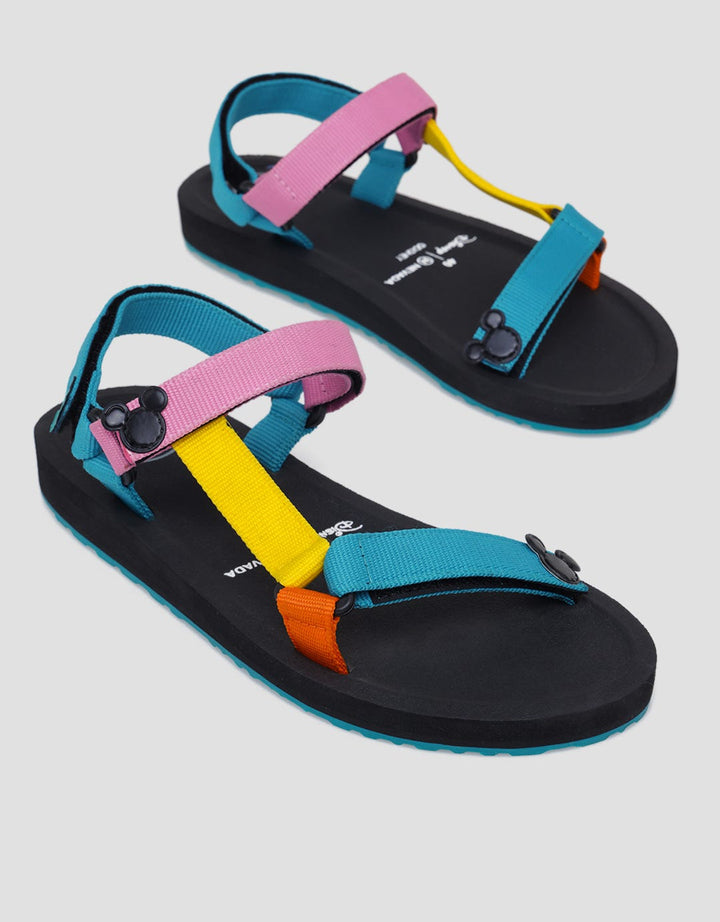Disney Ankle Strap Sandals Colorful Women