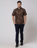 Arjuna Weda Batik Shirt 2 Flower Variety Men