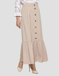 Annisa Layer Button Front Rok Wanita