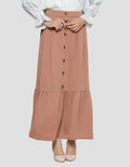 Annisa Layer Button Front Rok Wanita