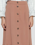Annisa Layer Button Front Rok Wanita
