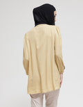 Annisa Blouse Plain With Gather On Chest