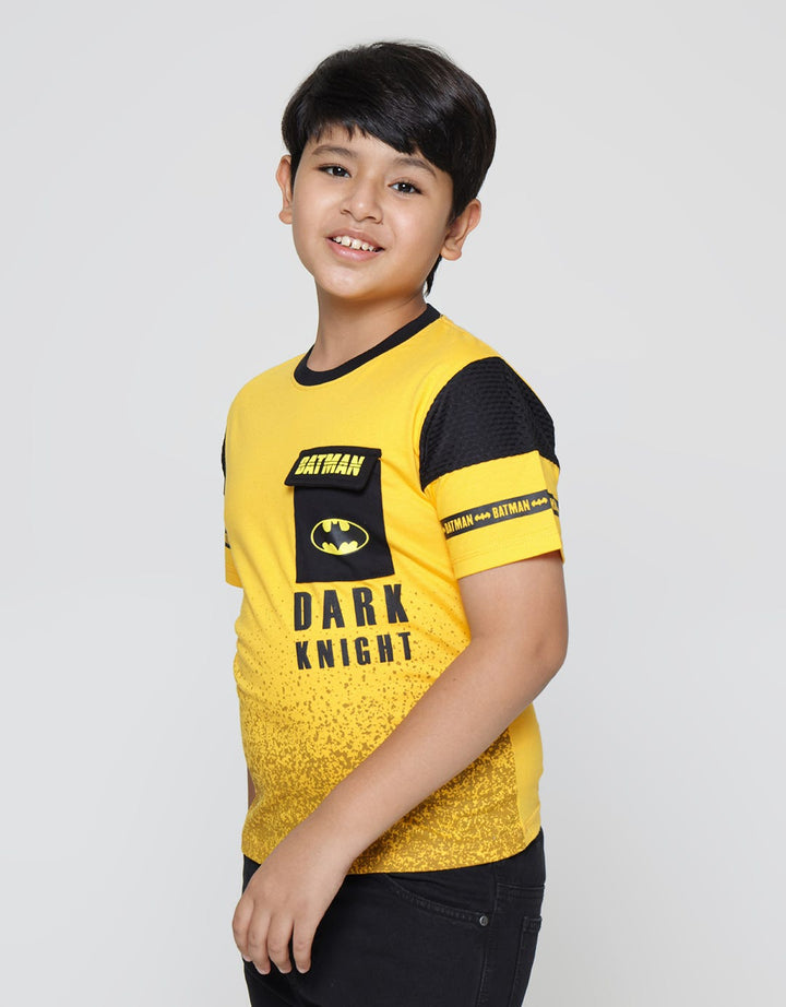 Character Batman Logo Splash Boys T-Shirt