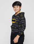 Character Sweater Hood Batman Print Logo Towel