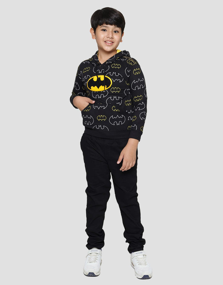 Character Sweater Hood Batman Print Logo Towel