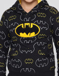 Character Sweater Hood Batman Print Logo Towel