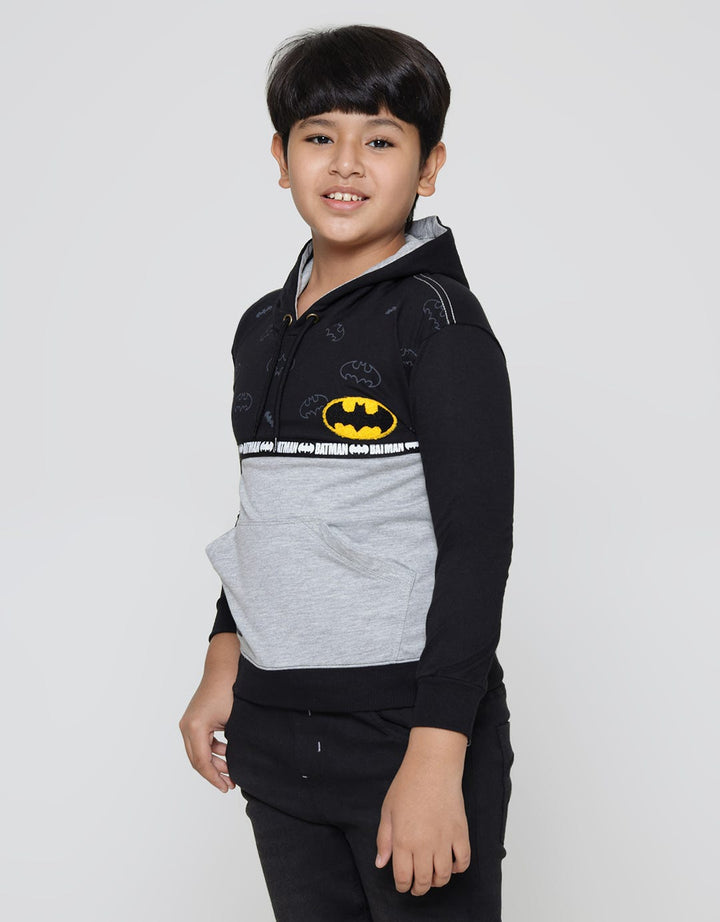 Character Sweater Hood Batman Cut Sewn