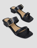 Details Buckle Strap Slipper Sandals Women