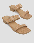 Details Buckle Strap Slipper Sandals Women