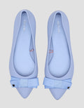 Details Pointy Ribbon Flat Shoes Wanita