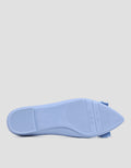 Details Pointy Ribbon Flat Shoes Wanita