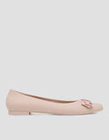 Details Pointy Ribbon Flat Shoes Wanita