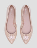 Details of Women's Pointy Brooch Flat Shoes