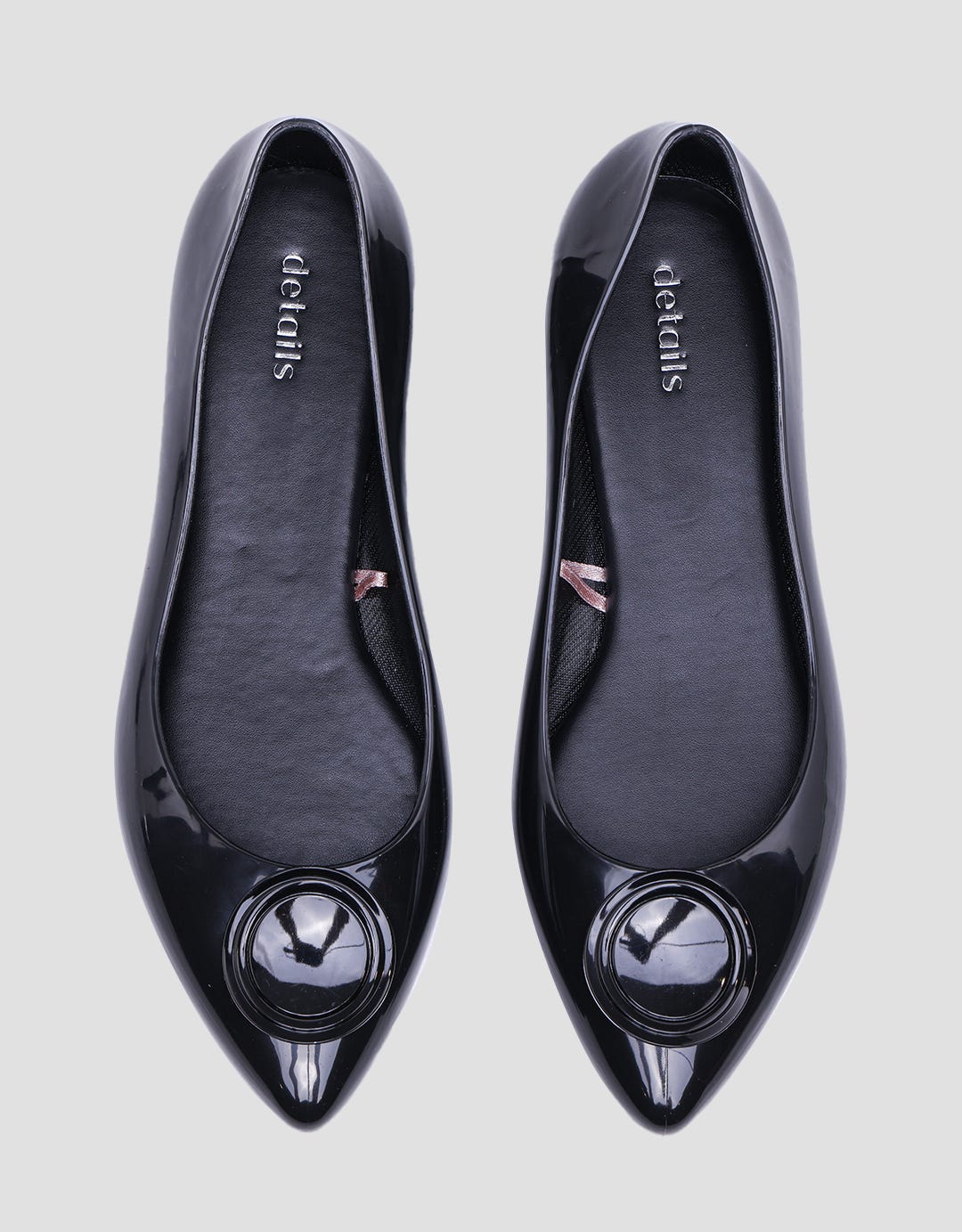 Details of Women's Pointy Brooch Flat Shoes