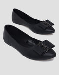 Details Ballerinas Women Chain Detail