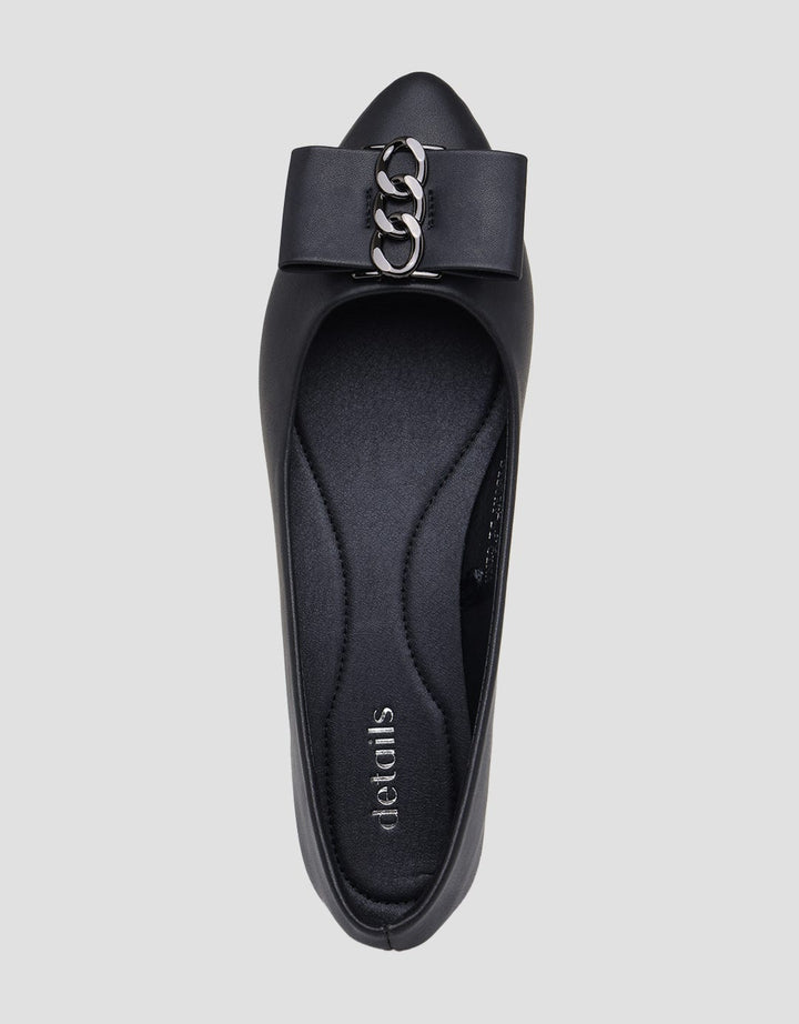 Details Ballerinas Women Chain Detail