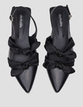 Details Ribbon Strap Women's Slingback Shoes