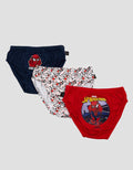 Marvel Brief Uw Pack Of 3 Spiderman Webbed Wonder