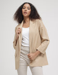 Details Blazer Oversize With Rollable Cuff