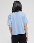 Details Bow Side Knit Women's T-Shirt