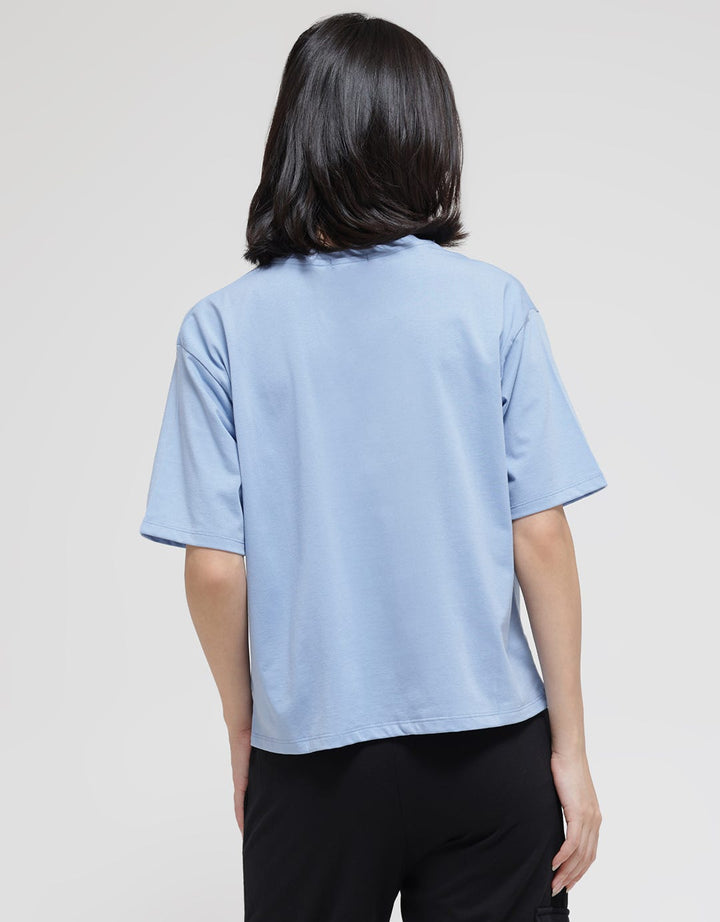 Details Bow Side Knit Women's T-Shirt