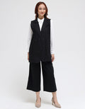 Details Long Vest With 4 Buttons