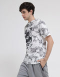 American Jeans Short Sleeve T-Shirt Tie Dye Print WB Batman Day