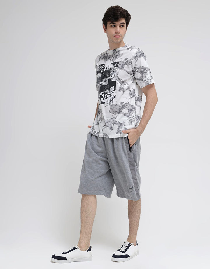 American Jeans Short Sleeve T-Shirt Tie Dye Print WB Batman Day