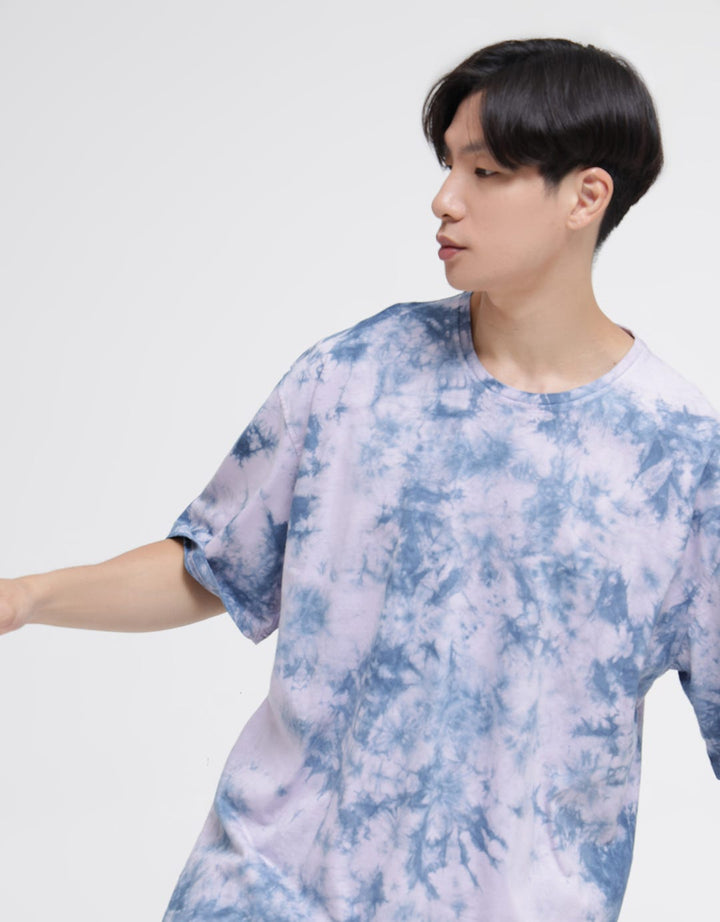 American Jeans Tie Dye Backprint Kaos Pria