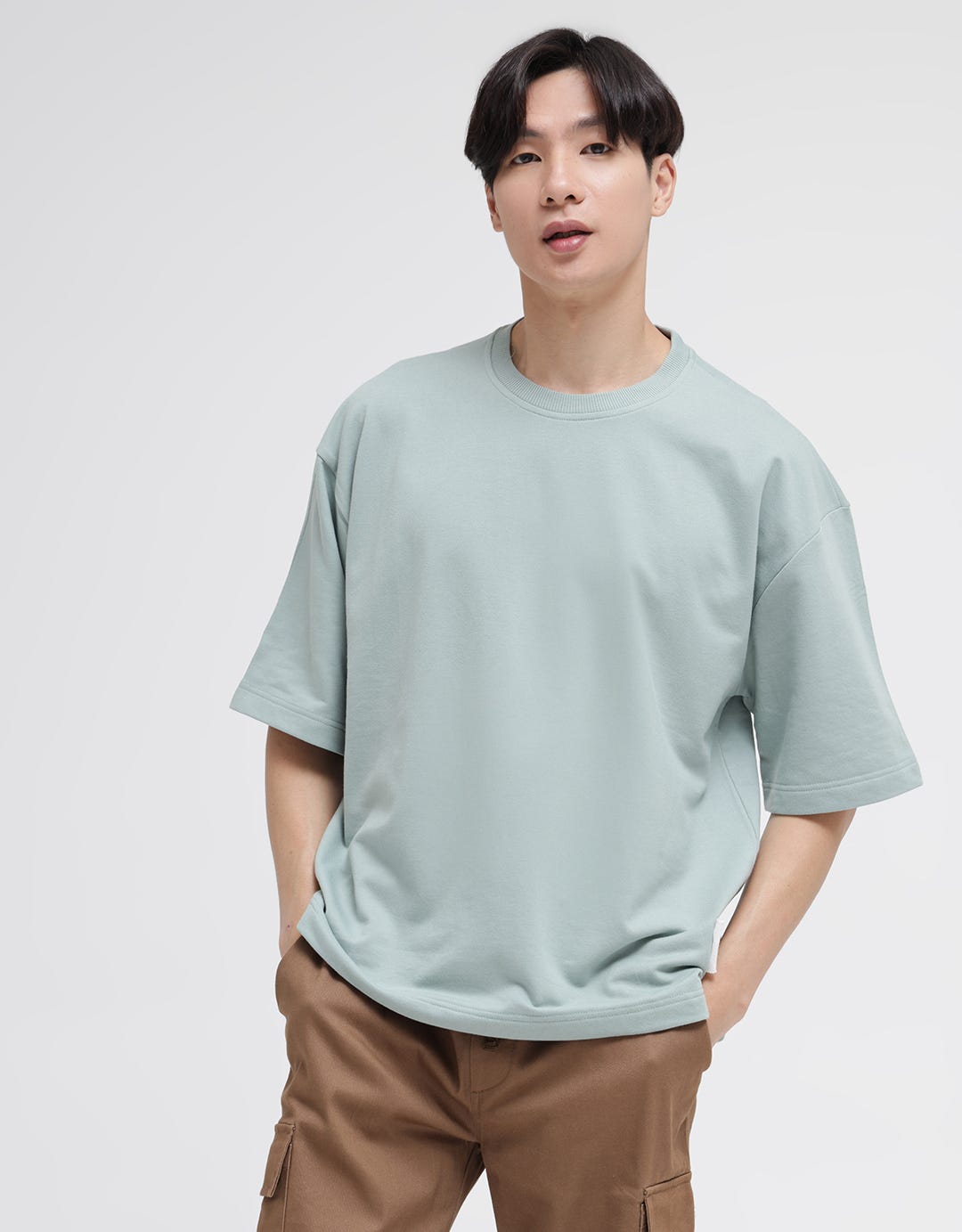 American Jeans Short Sleeve T-Shirt Baby Terry Oversized