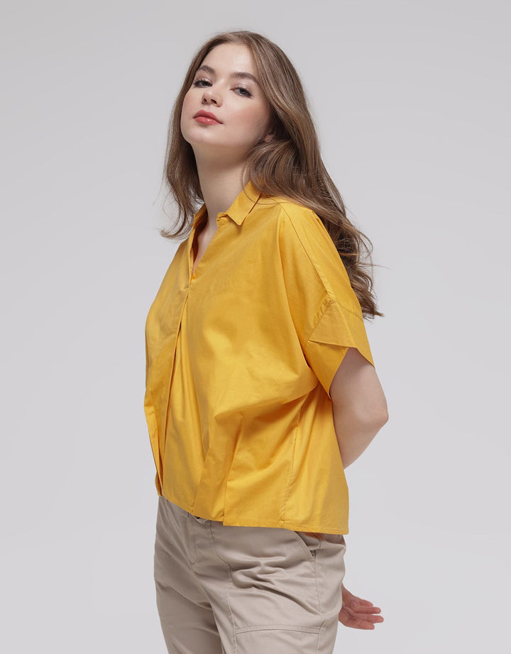 Connexion Pleated Waist Kemeja Wanita