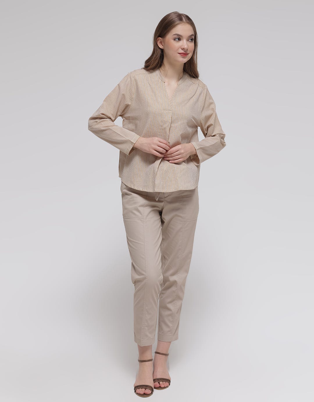 Connexion Ripple Stripes Women's Blouse