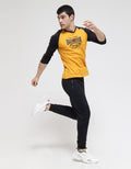 T Zone 3/4 Raglan T-Shirt Retro Authentic1