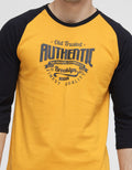 T Zone 3/4 Raglan T-Shirt Retro Authentic1