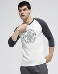 T Zone 3/4 Raglan T-Shirt Retro Ny Brooklyn