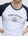 T Zone 3/4 Raglan T-Shirt Retro Young Division1