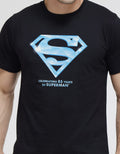 T Zone Superman Photoprint Casual Men's T-Shirt