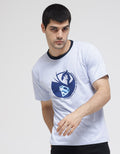 T Zone Superman Photoprint Kaos Casual Pria