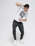 T Zone Superman Print Casual Men's T-Shirt