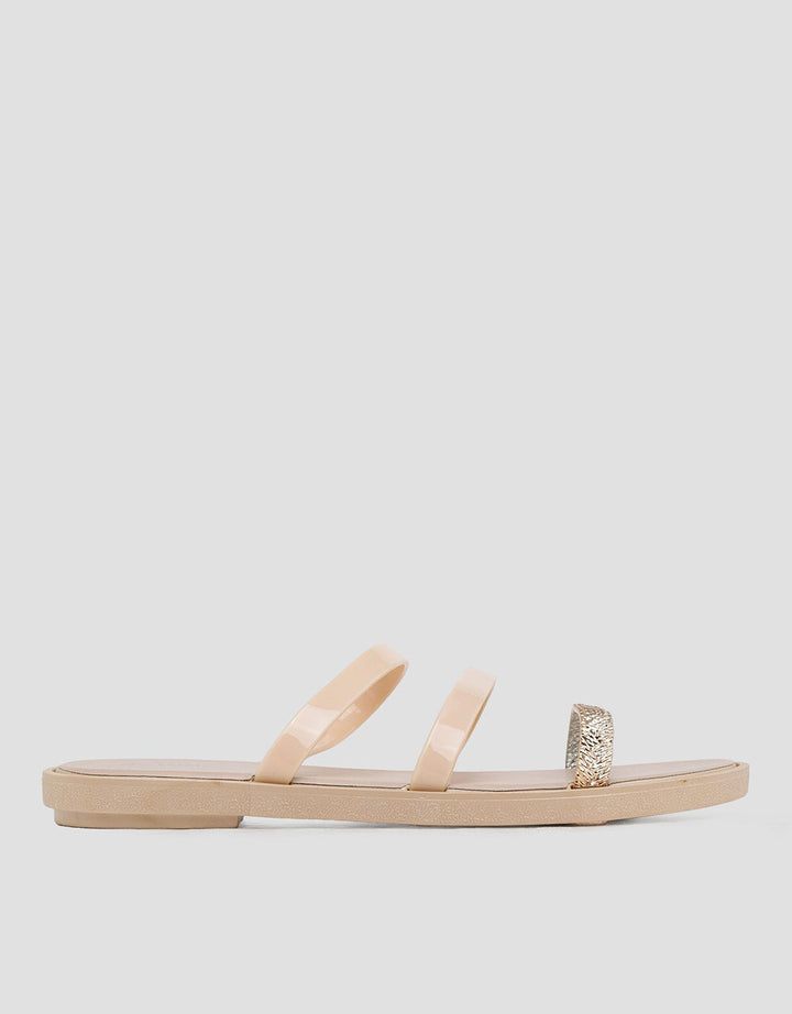 Details of Women's Double Slipper Flat Sandals
