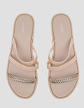 Details of Women's Double Slipper Flat Sandals