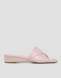 Connexion Slipper Cross Sandal Wedges Wanita